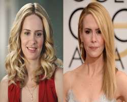 Sarah Paulson before surgery